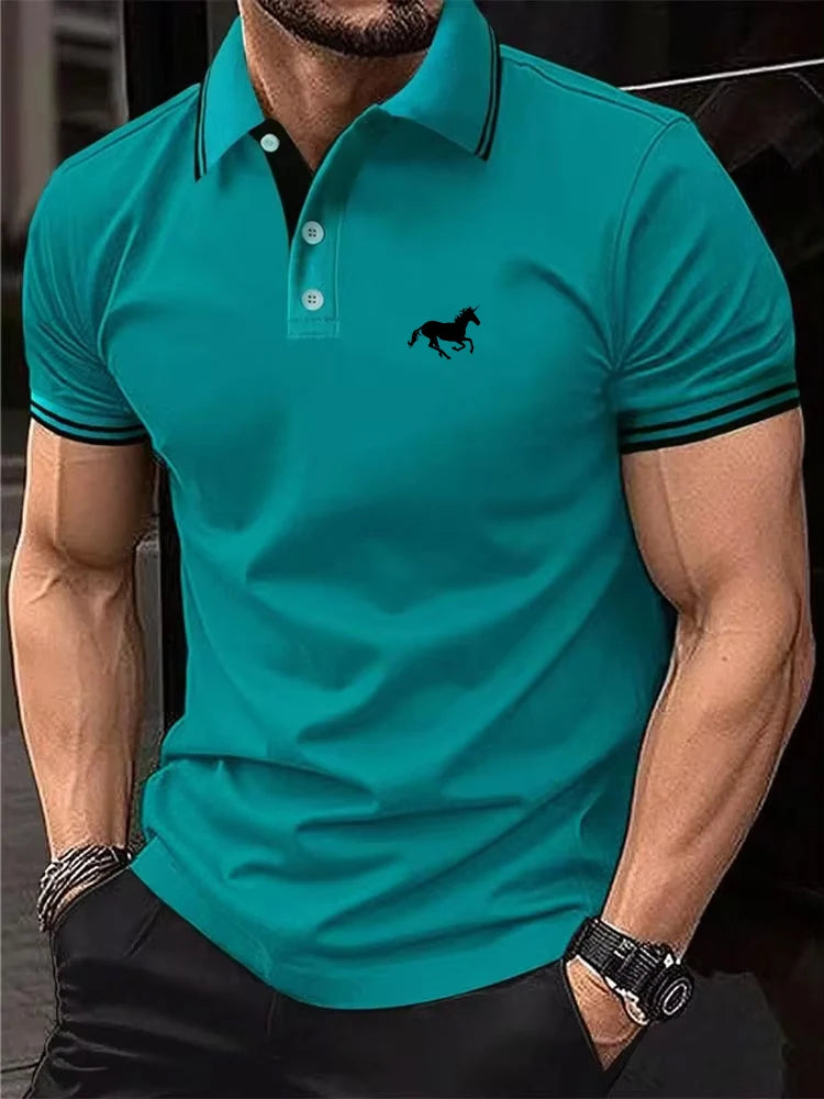 Mens Slim Fit Weekend Polo
