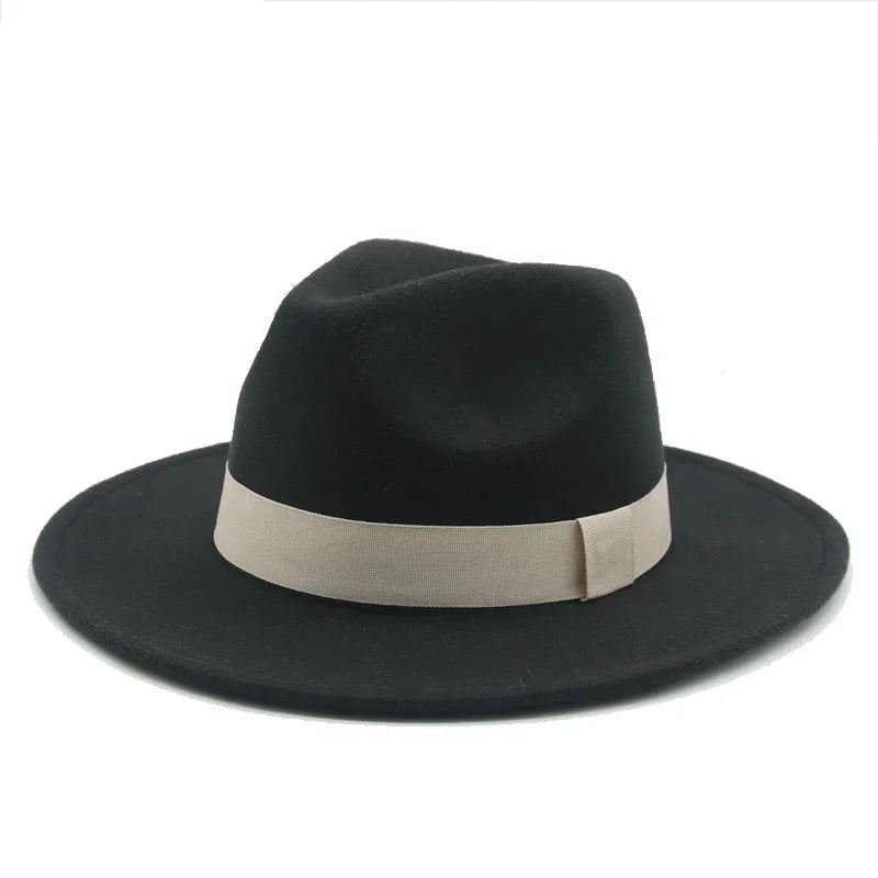Classic Panama Fedora Hat for Women