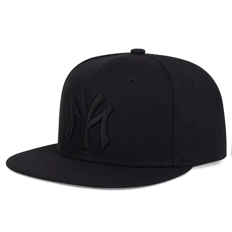 Letter Embroidered Baseball Cap — Unisex Adjustable Hip-Hop Hat