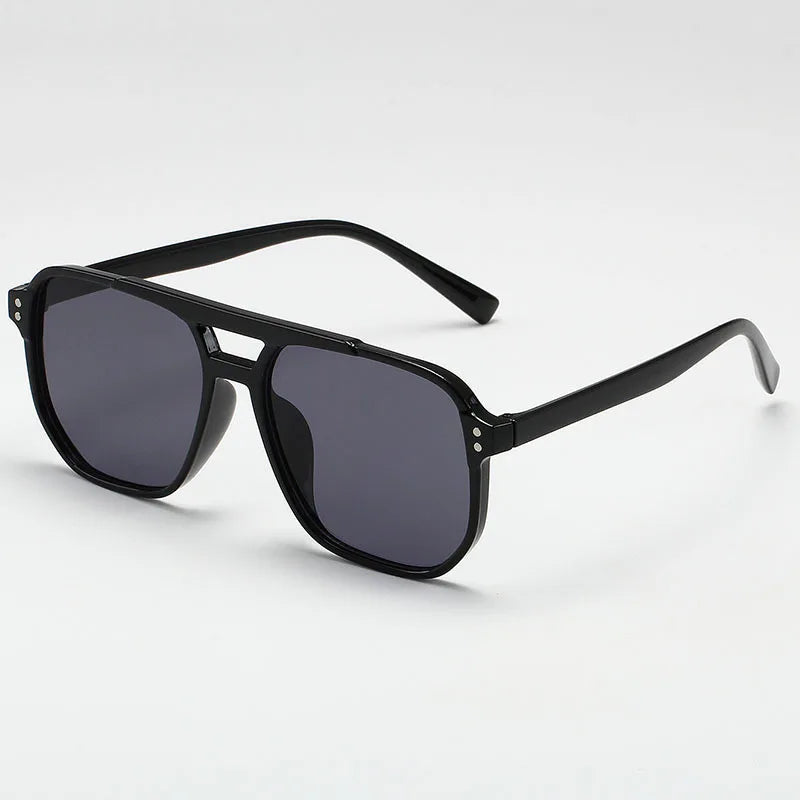 The Retro Vibe Double-Bridge Sunglasses