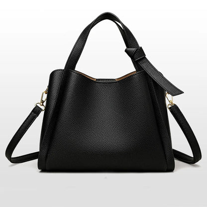 Luxury Handbags Retro Fashion Simple New Large Capacity Bucket Bag