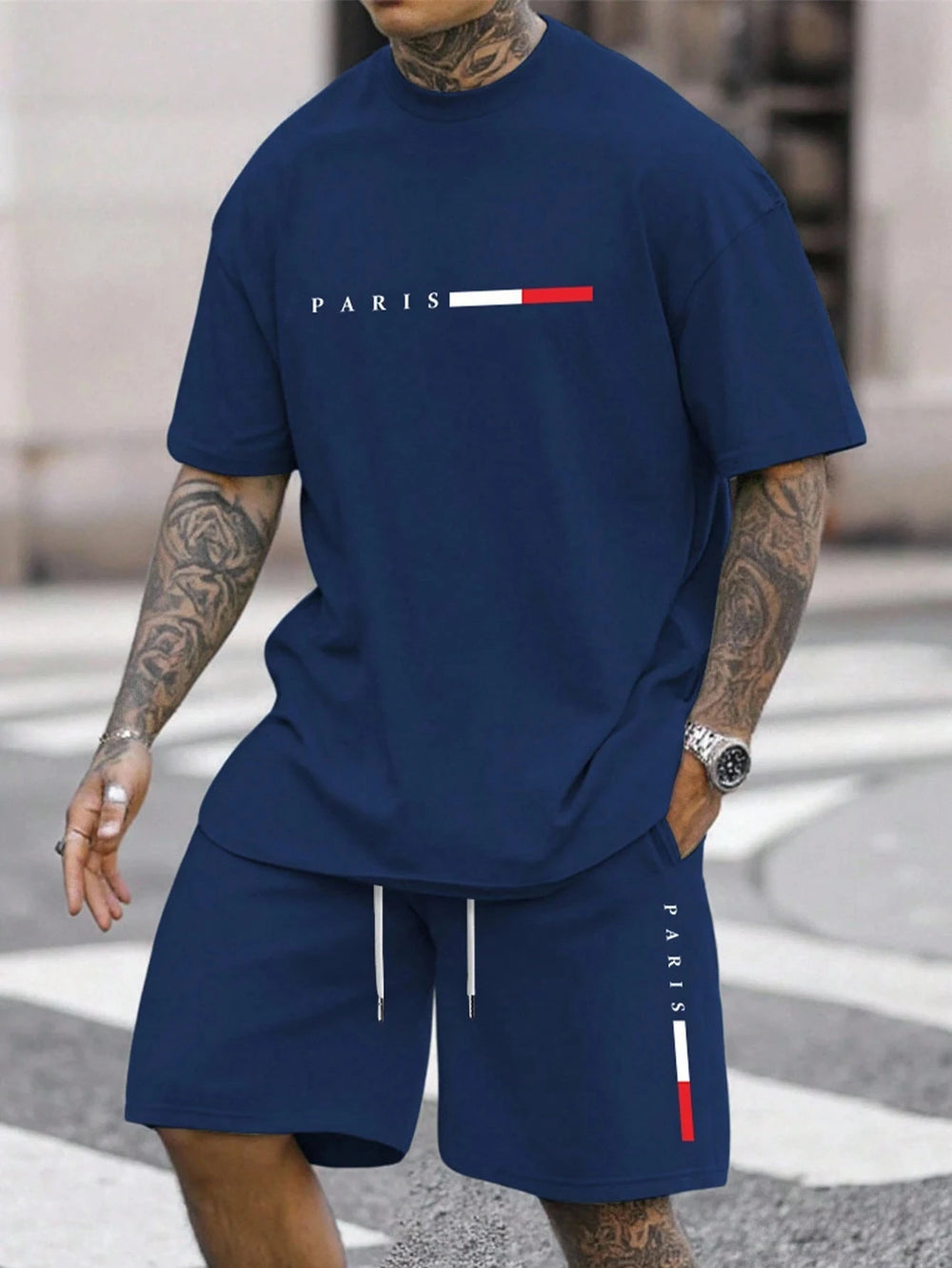 Run-Ready Set Mens Stylish 2 Piece Set