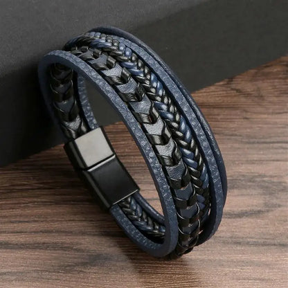 Woven Leather Bracelet