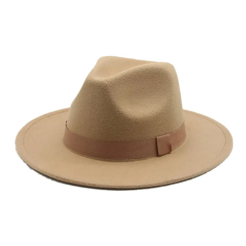 Classic Panama Fedora Hat for Women