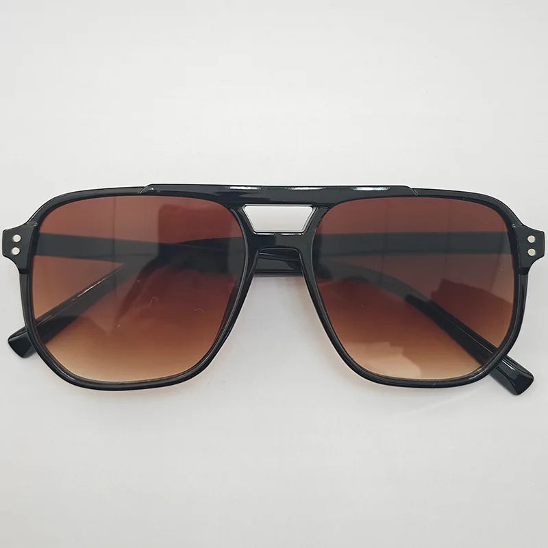 The Retro Vibe Double-Bridge Sunglasses