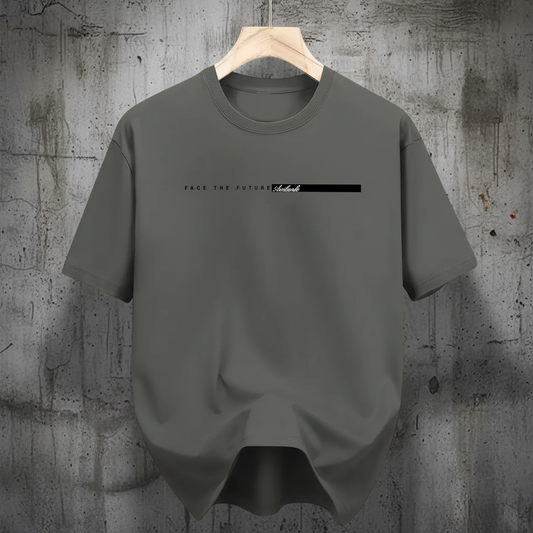 Large Letter Print Tee