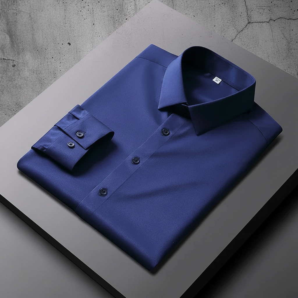 Mens Wrinkle Free Smart Shirt