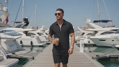 Your Summer Fit, Elevated🌴 2 Piece Mens summer Tracksuit
