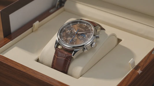 The GENENA Chronograph | The Signature Gentleman's Timepiece