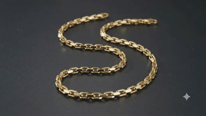 18k gold plated Necklace for men/women