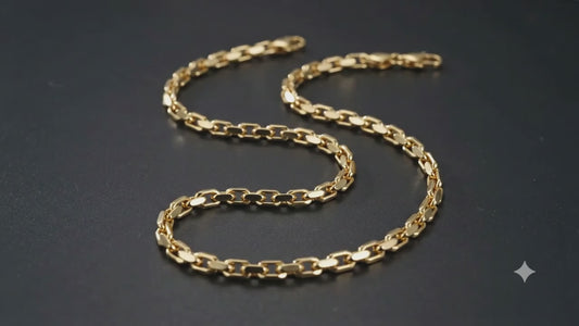 18k gold plated Necklace for men/women