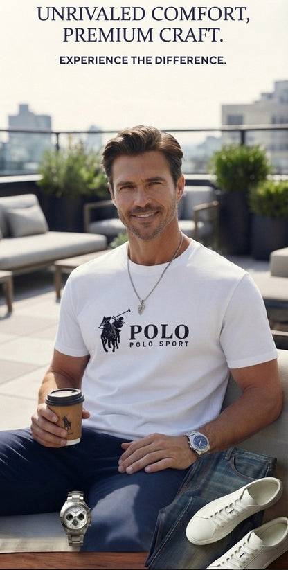 POLO sport shirt. Unrivaled Comfort. Premium Craft.