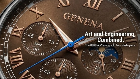 The GENENA Chronograph | The Signature Gentleman's Timepiece