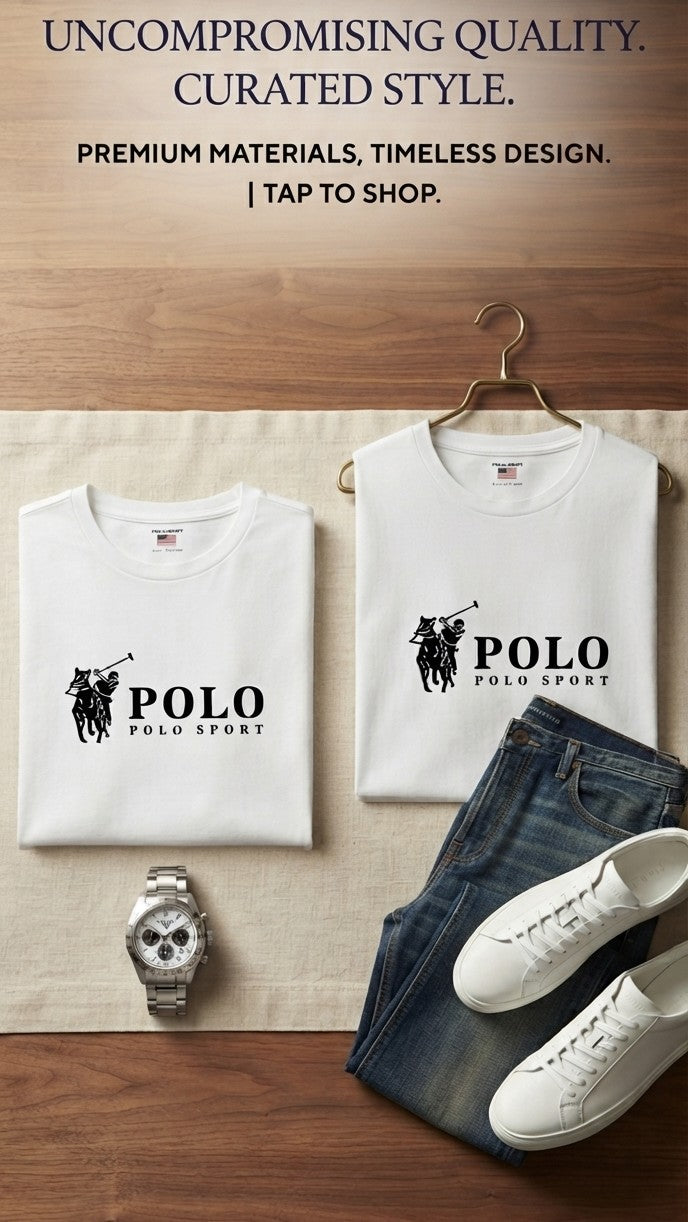 POLO sport shirt. Unrivaled Comfort. Premium Craft.