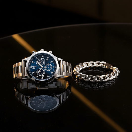 Steel Band Quartz Watch