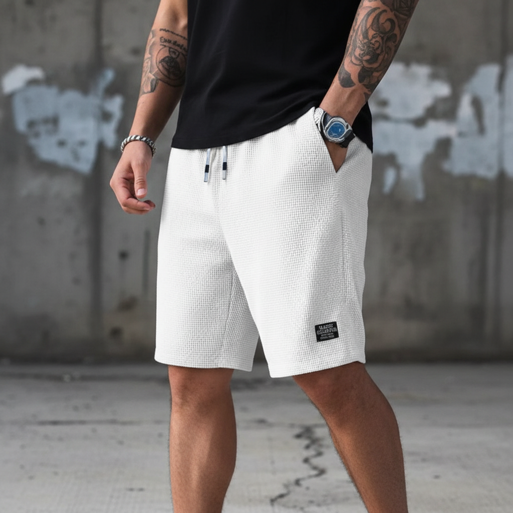 Textured Breathable Shorts